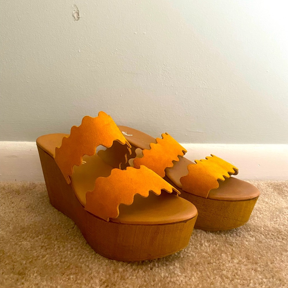 Matisse platform shoes, size 39.